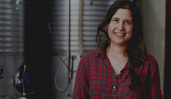 Portrait of Laura Cypress, Assistant Winemaker at Benmarly Winery