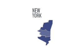 Map of New York State