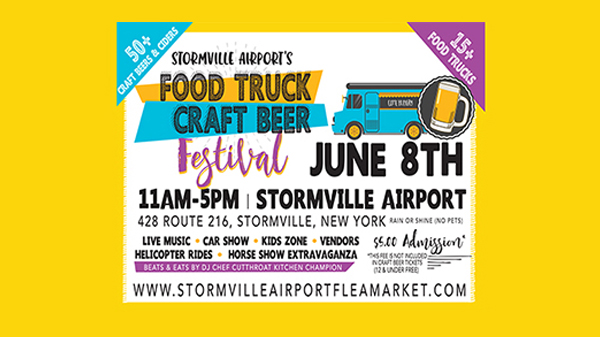 Food Truck Craft Beer Festival flyer