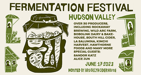 ad for Fermentation Festival Hudson Valley, June 17 2023.